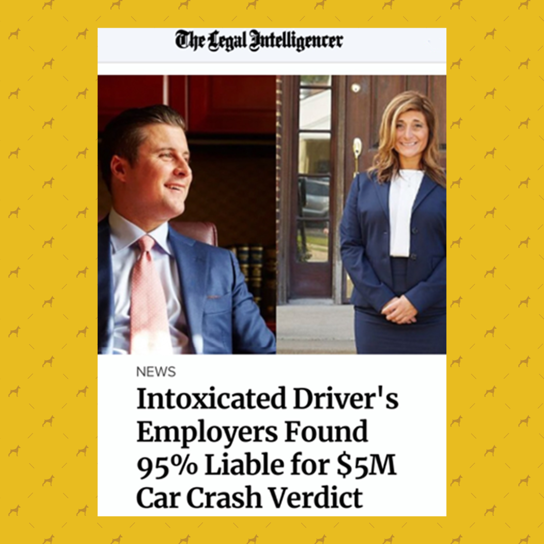 Intoxicated Driver’s Employers Found 95% Liable for $5M Car Crash Verdict